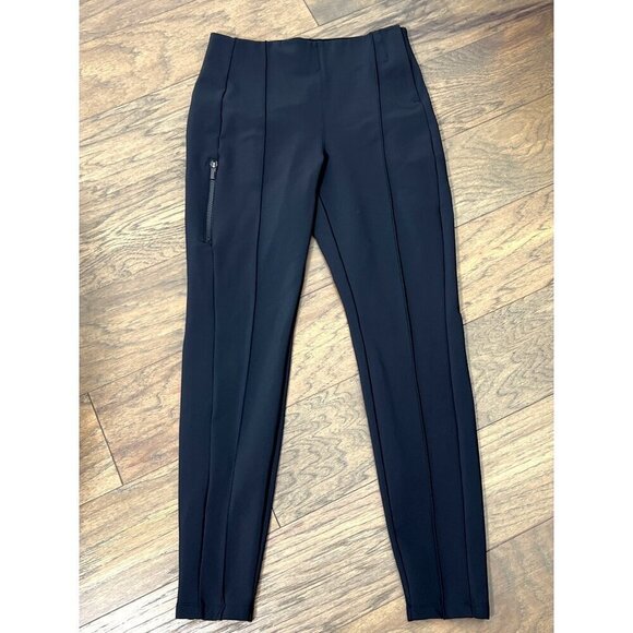 ATHLETA Glacier Snow Skinny Pant Black Sz 6 #985570 NWOT - Picture 1 of 6